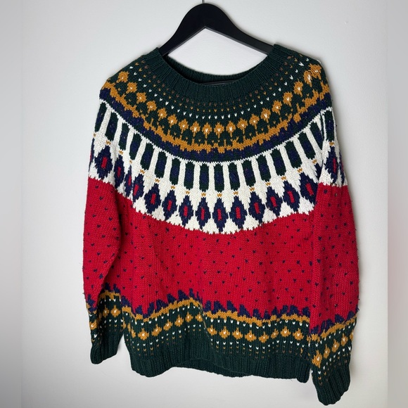 Vintage Hand-knit Sweater - Picture 1 of 3